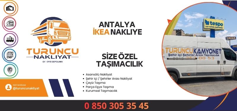 Antalya İkea Nakliye ve Şehirlerarası Transfer Hizmeti