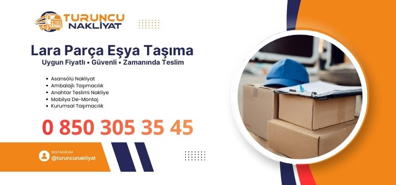 Lara Parça Eşya Taşıma