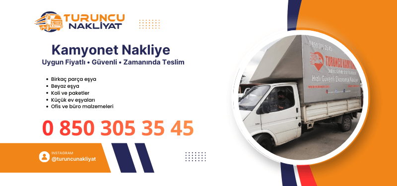Kamyonet Nakliye Hizmeti